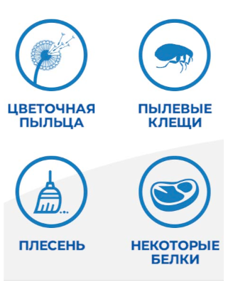 <p><strong class="custom_strong">Заболевания кожи и аллергия - частое явление</strong> у собак, которое доставляет дискомфорт и питомцу и владельцу. Аллергия может быть вызвана факторами окружающей среды: пыльцой, пылевыми клещами, плесенью. Также у некоторых собак бывает аллергия на белки, содержащиеся в пище, например, на курицу или говядину.</p><p><br></p><p><br></p>