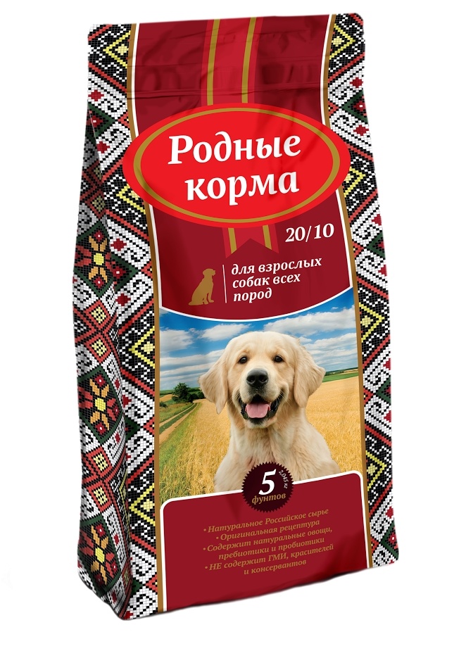 Сухой корм для взрослых собак всех пород