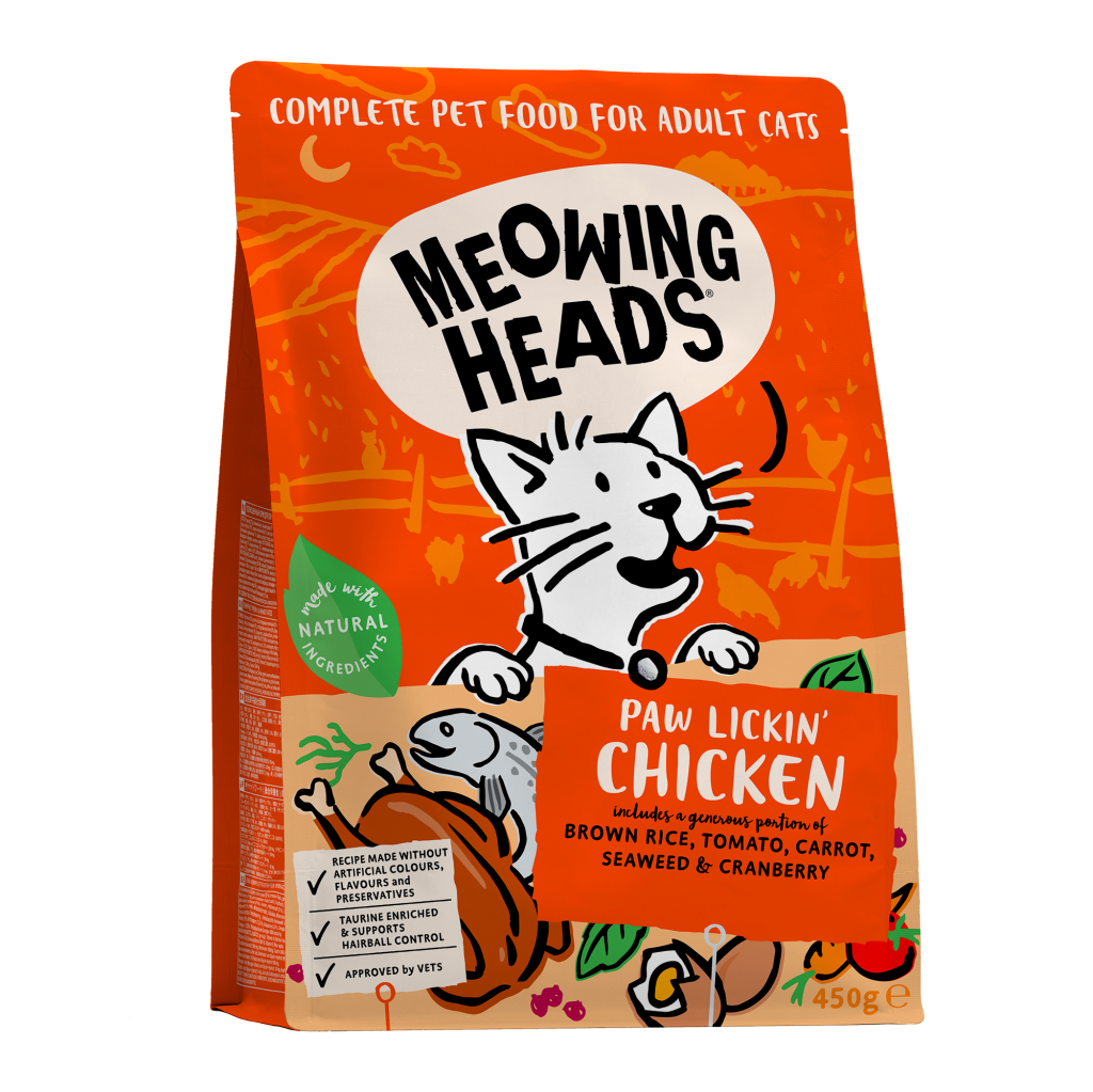 Корм Barking Heads для взрослых кошек, с курицей и рисом "Куриное наслаждение".png